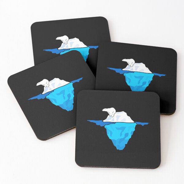 Item preview, Polar bear on iceberg Essential designed and sold by Welve36tea.
