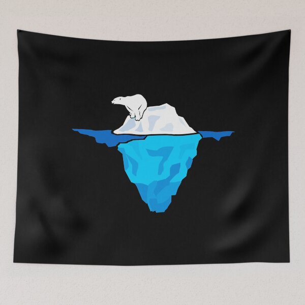 Item preview, Polar bear on iceberg Essential designed and sold by Welve36tea.