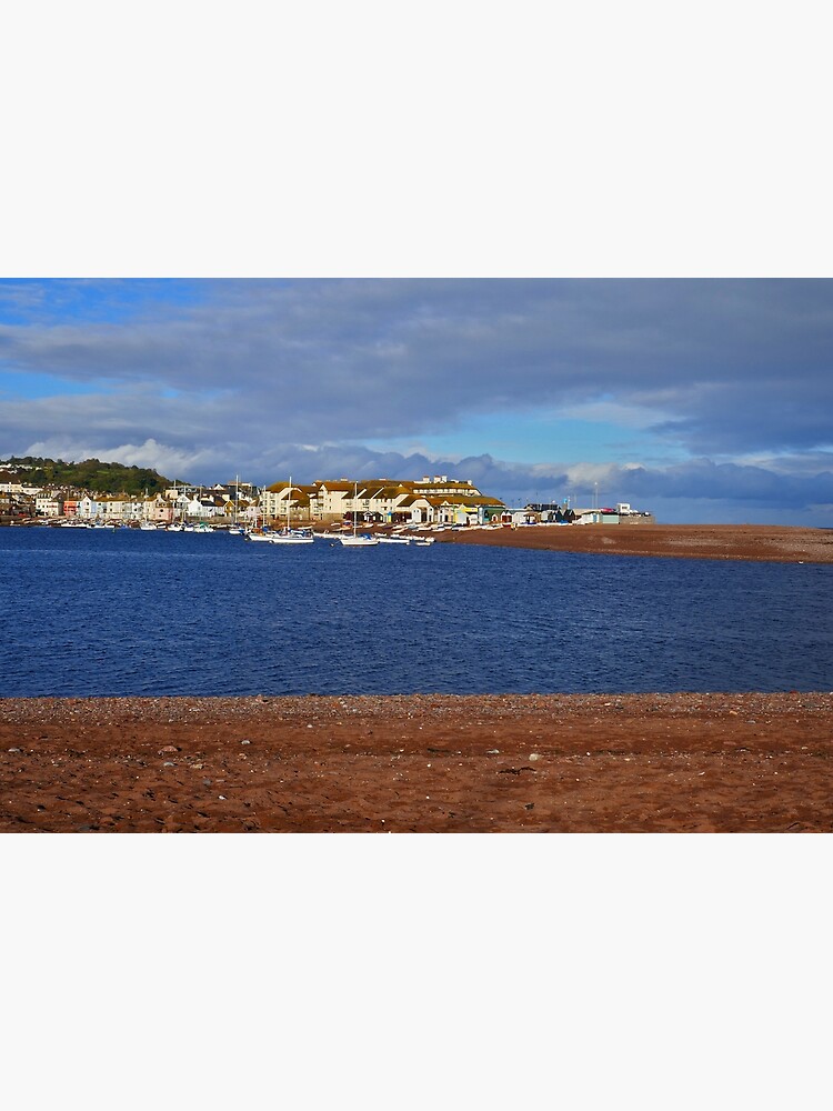 "Teignmouth Back Beach from Shaldon Beach" Poster for Sale by JerryH