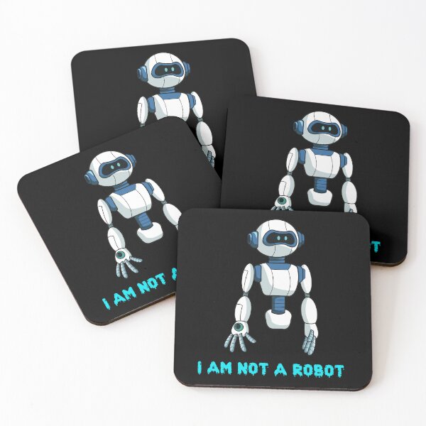 Item preview, I am not a robot designed and sold by The Love Quill.
