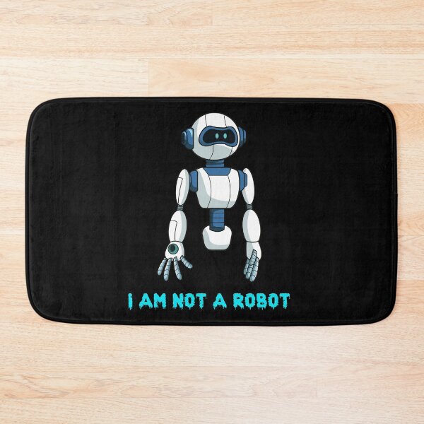 Item preview, I am not a robot designed and sold by The Love Quill.
