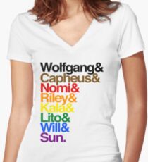 sense8 - Stolz Farben Shirt mit V-Ausschnitt