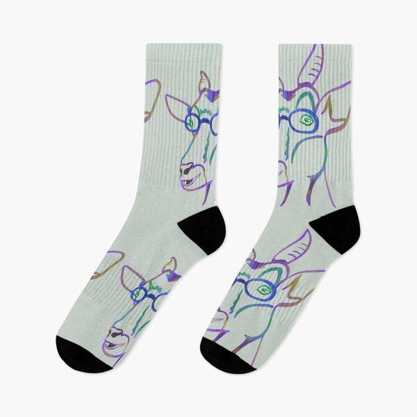 Item preview, Colorful goat designed and sold by Antiope33.