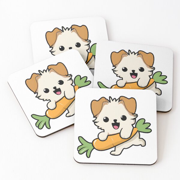 Item preview, Puppy with a big snack designed and sold by SpaceArtistry.