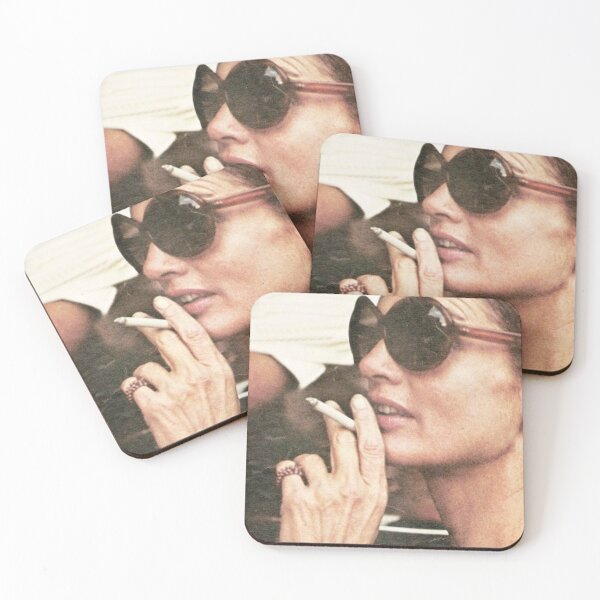 Item preview, Legendary Jackie Kennedy Onassis image of her smoking designed and sold by ASdesignshop.