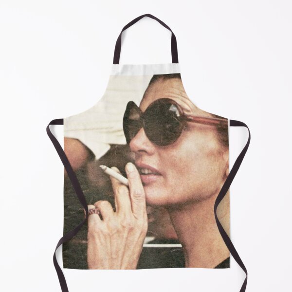 Item preview, Legendary Jackie Kennedy Onassis image of her smoking designed and sold by ASdesignshop.