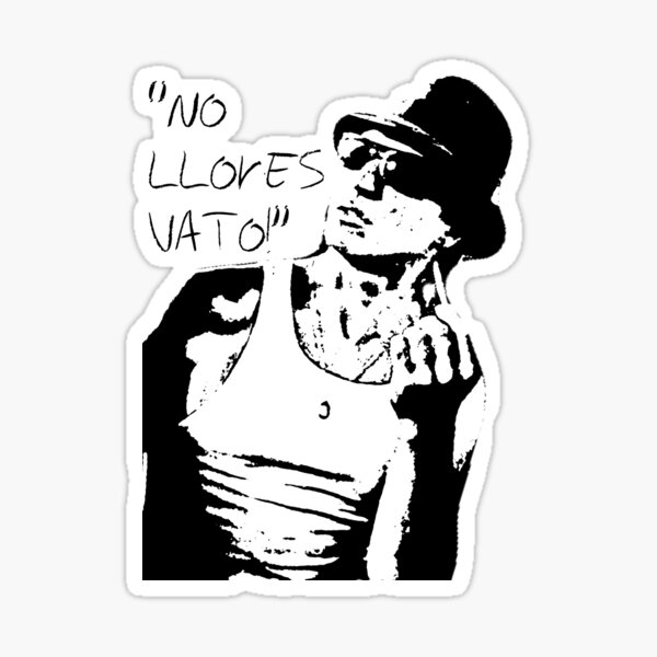 Item preview, No Llores Vato! designed and sold by Frakk Geronimo's T ExtravaganzA.