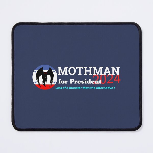 Item preview, Mothman for President Funny 2024 Vinyl Bumper Sticker - Cryptids for President designed and sold by yass-art.
