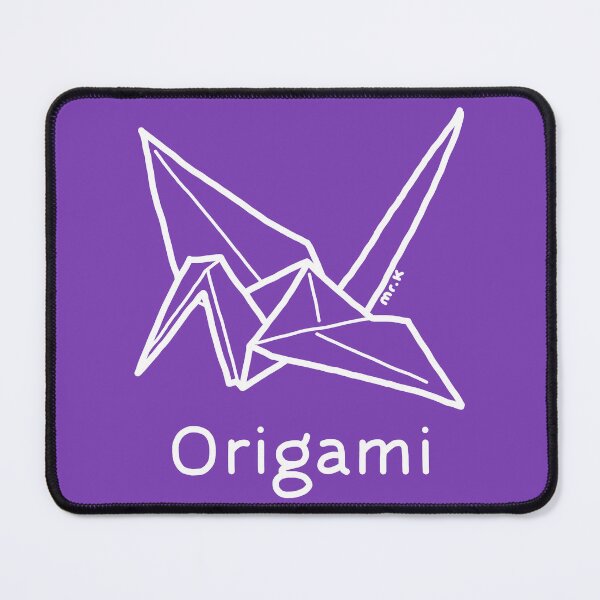 Item preview, Origami Crane Japanese design in white designed and sold by MrKShirts.