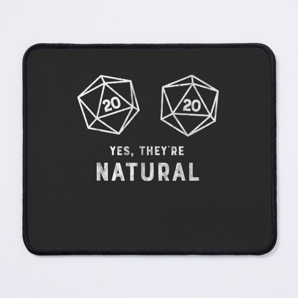 Item preview, Yes, they're Natural 20 d20 dice funny RPG gamer T designed and sold by RomanAmonsson.