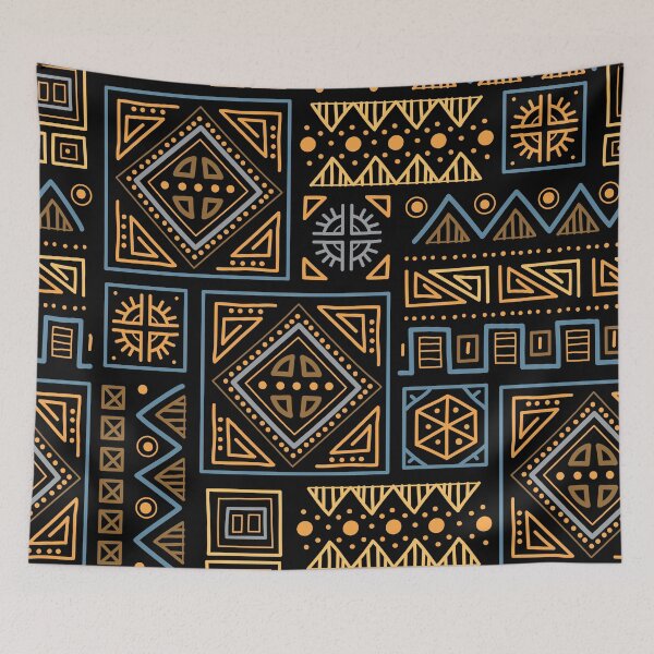 Item preview, Mayan Aztec Indian Tribal Ethnic Pattern designed and sold by Vector Scout Lab.