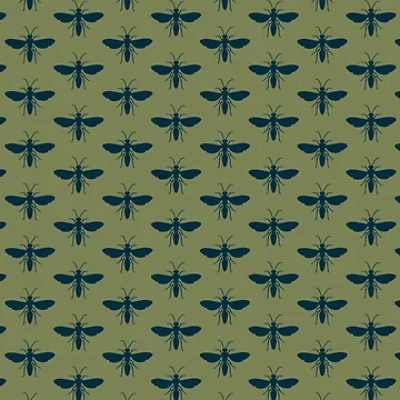 Artwork thumbnail, Insect Pattern by oddmatter