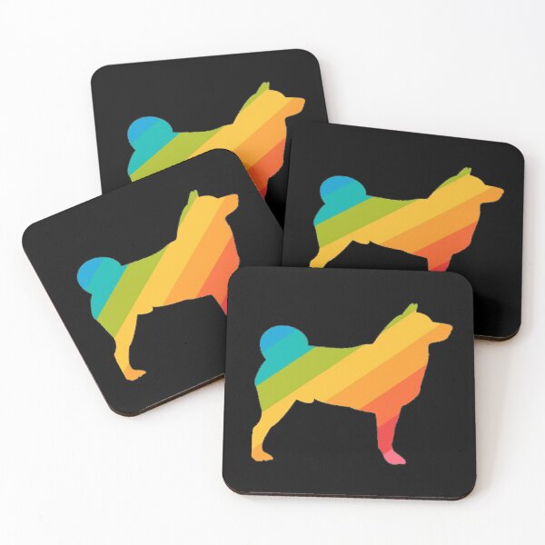Item preview, Gay LGBT Rainbow Akita designed and sold by ODINDISA.