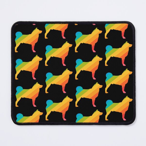 Item preview, Gay LGBT Rainbow Akita designed and sold by ODINDISA.