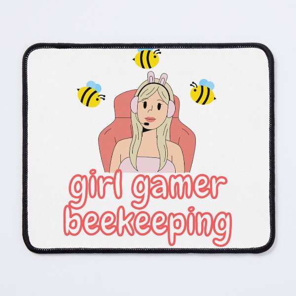 Item preview, girl gamer beekeeping designed and sold by ROBOUE.