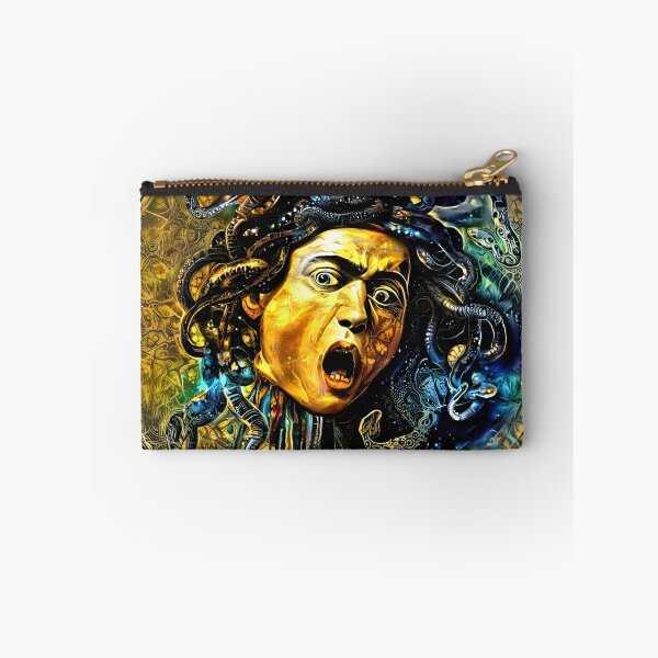 Item preview, Medusa by Caravaggio - golden night design designed and sold by NickoPrints.