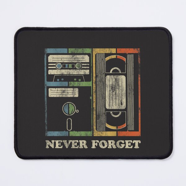 Item preview, Never Forget Retro Vintage Cool 80s 90s Funny Geeky Nerdy designed and sold by DarienGraham.