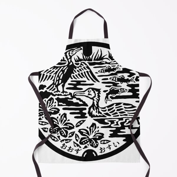 Item preview, Seabird fishing on manhole in Japan designed and sold by mattraski.