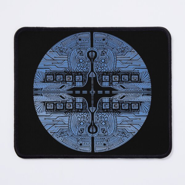 Item preview, Blue Moon Vortex Circle designed and sold by createVisions.