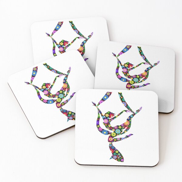 Item preview, Floral Aerialist, Aerial Hoop, Funny Aerial  designed and sold by Aerial Addicts.