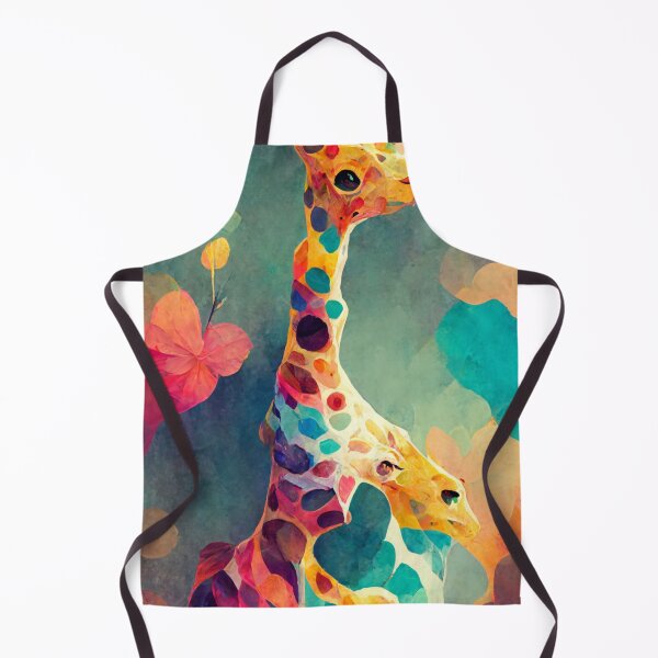 Item preview, Colorful giraffe designed and sold by ontano.