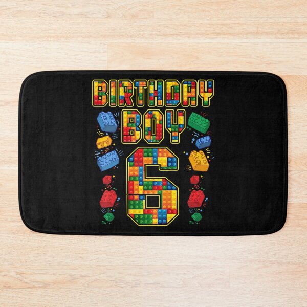 Item preview, Birthday Boy 6 Master Builder 6 Years Old Block Building designed and sold by DerryReinhard.