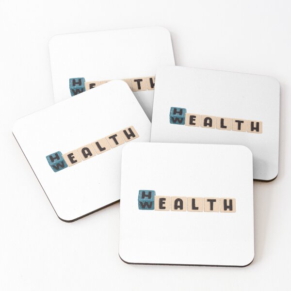 Item preview, Health is wealth designed and sold by MindfulReminder.