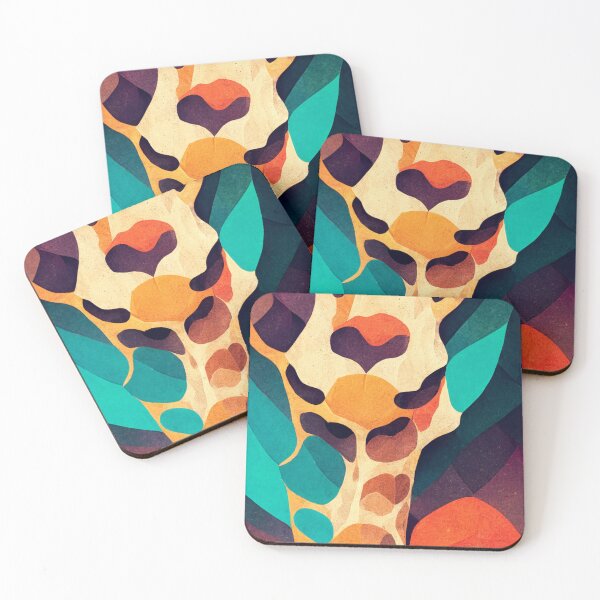 Item preview, Colorful giraffe designed and sold by ontano.