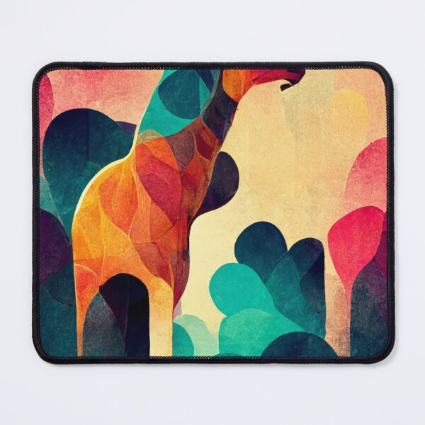 Item preview, Colorful giraffe pattern designed and sold by ontano.