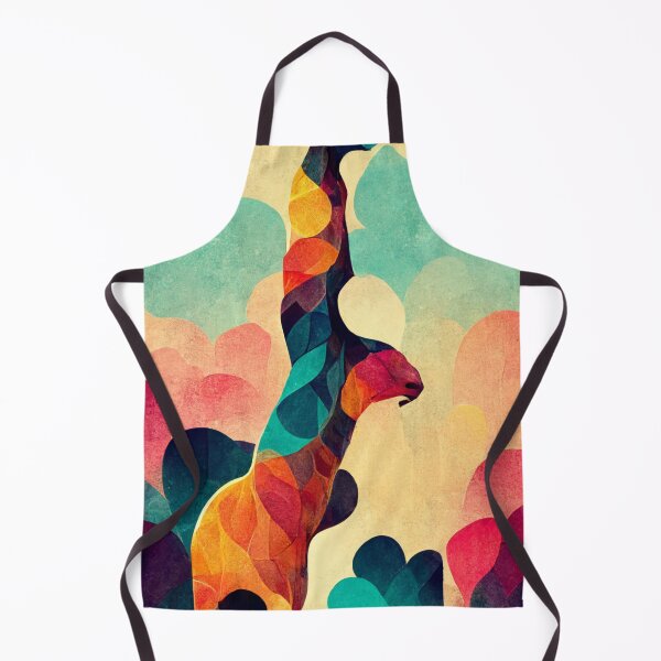 Item preview, Colorful giraffe pattern designed and sold by ontano.