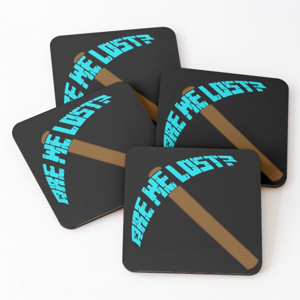 Item preview, Are We Lost? Minecraft Inspired Design designed and sold by JaxNaBox.