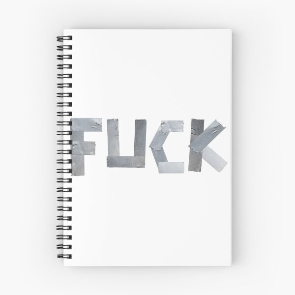 Item preview, FUCK written with duct tape white background designed and sold by randomsorcery.