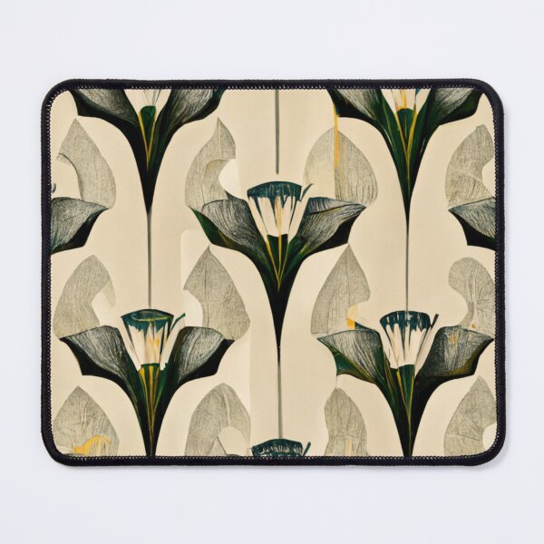 Item preview, Art deco flower pattern designed and sold by ontano.