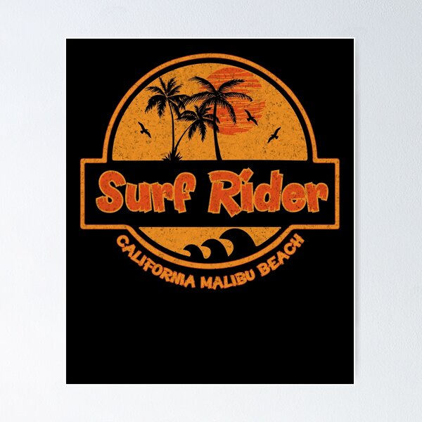Item preview, Camiseta California Malibu Beach Surf Rider designed and sold by Dailytees.