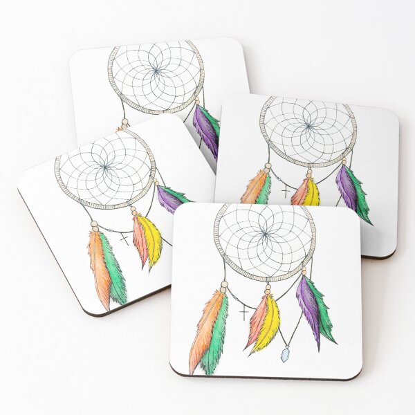 Item preview, Dream Catcher Pencil Drawing designed and sold by MatsonArtDesign.