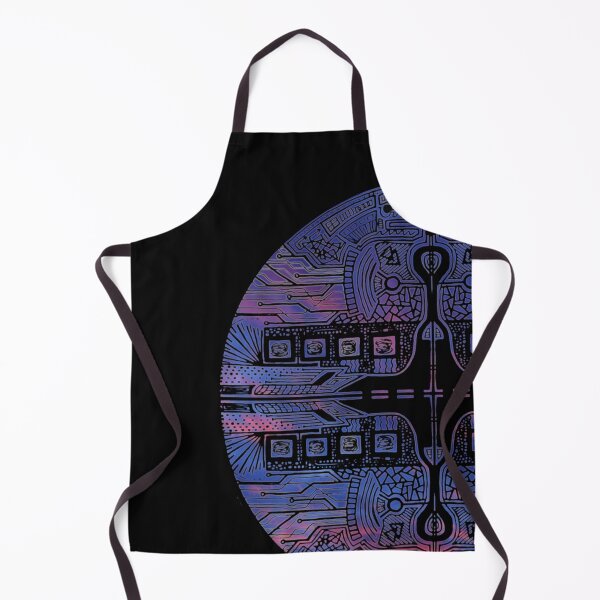 Item preview, Dark Red Blue Sky Vortex Circle designed and sold by createVisions.