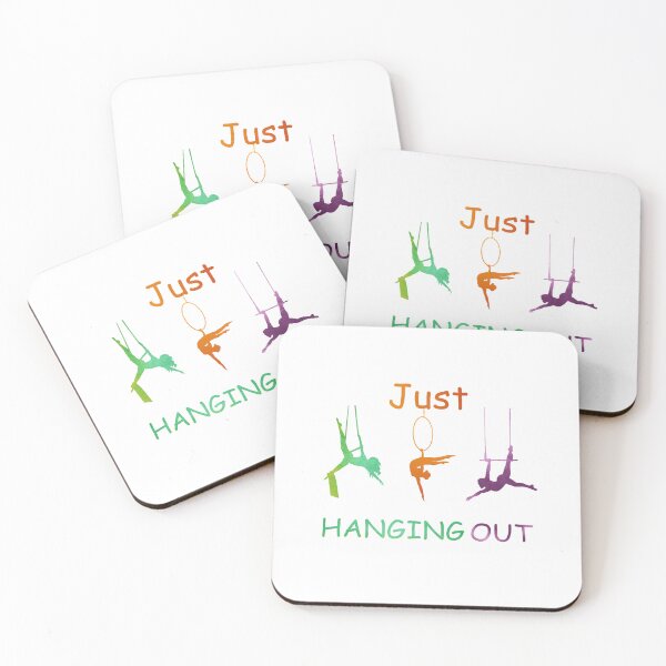 Item preview, Just Hanging Out, Aerial Hoop, Funny Aerial  designed and sold by Aerial Addicts.