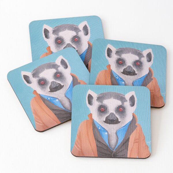 Item preview, Animal's portrait, animal wearing clothes Acrylic Block designed and sold by waadjz.