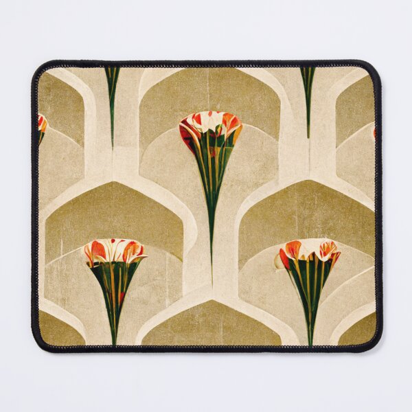 Item preview, Art deco flower pattern designed and sold by ontano.