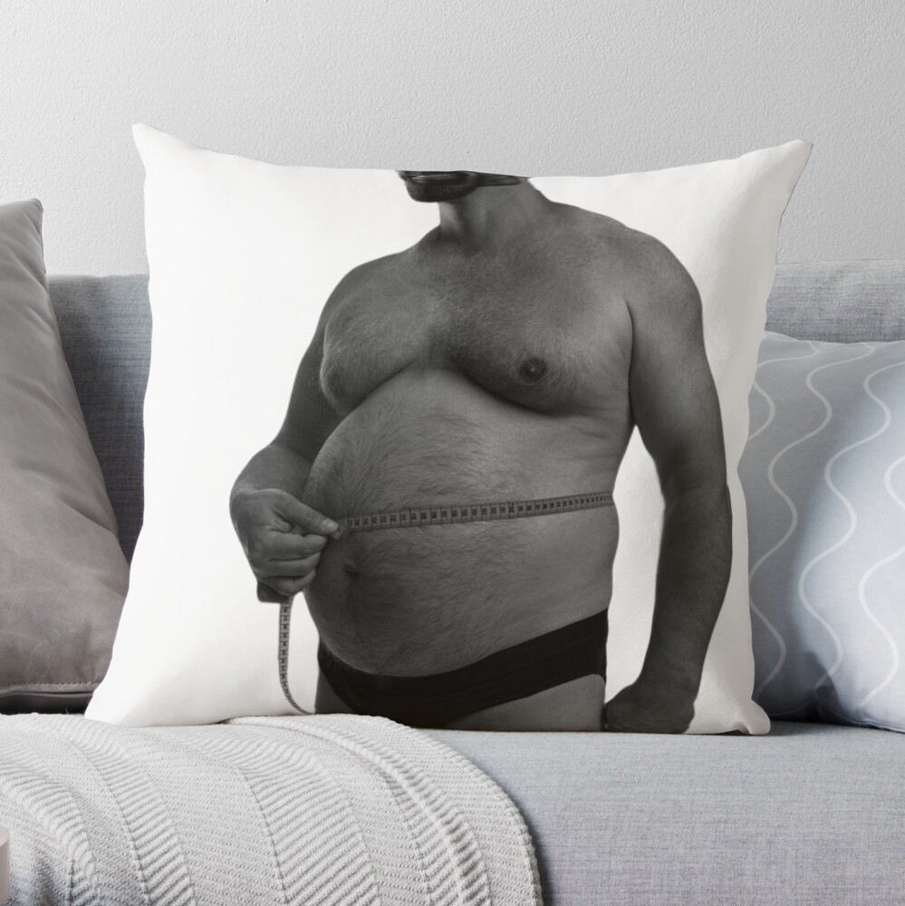 Giga Chad Real Pillows & Cushions for Sale