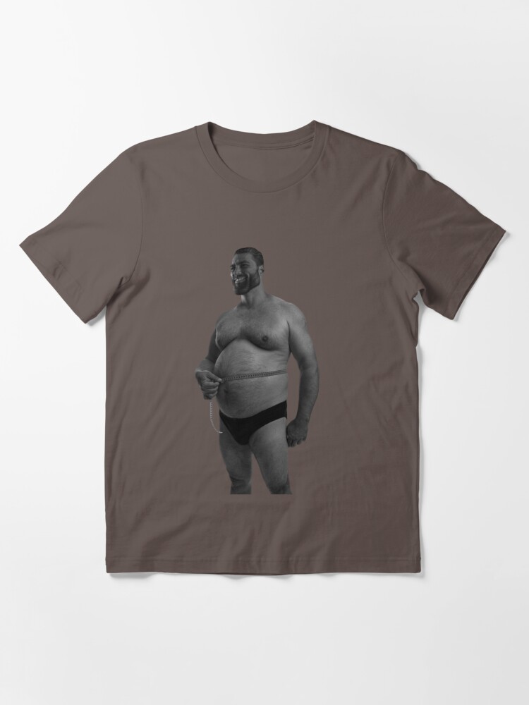 Camiseta esencial for Sale con la obra «gordo giga chad» de