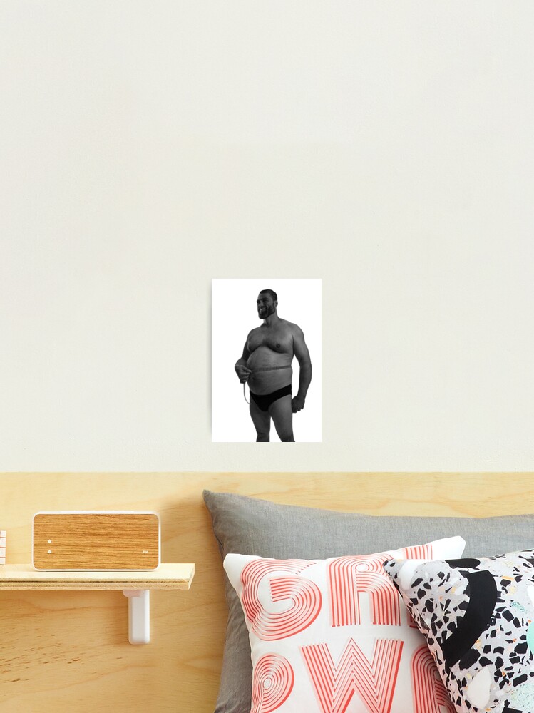 Fat Giga Chad | Art Board Print