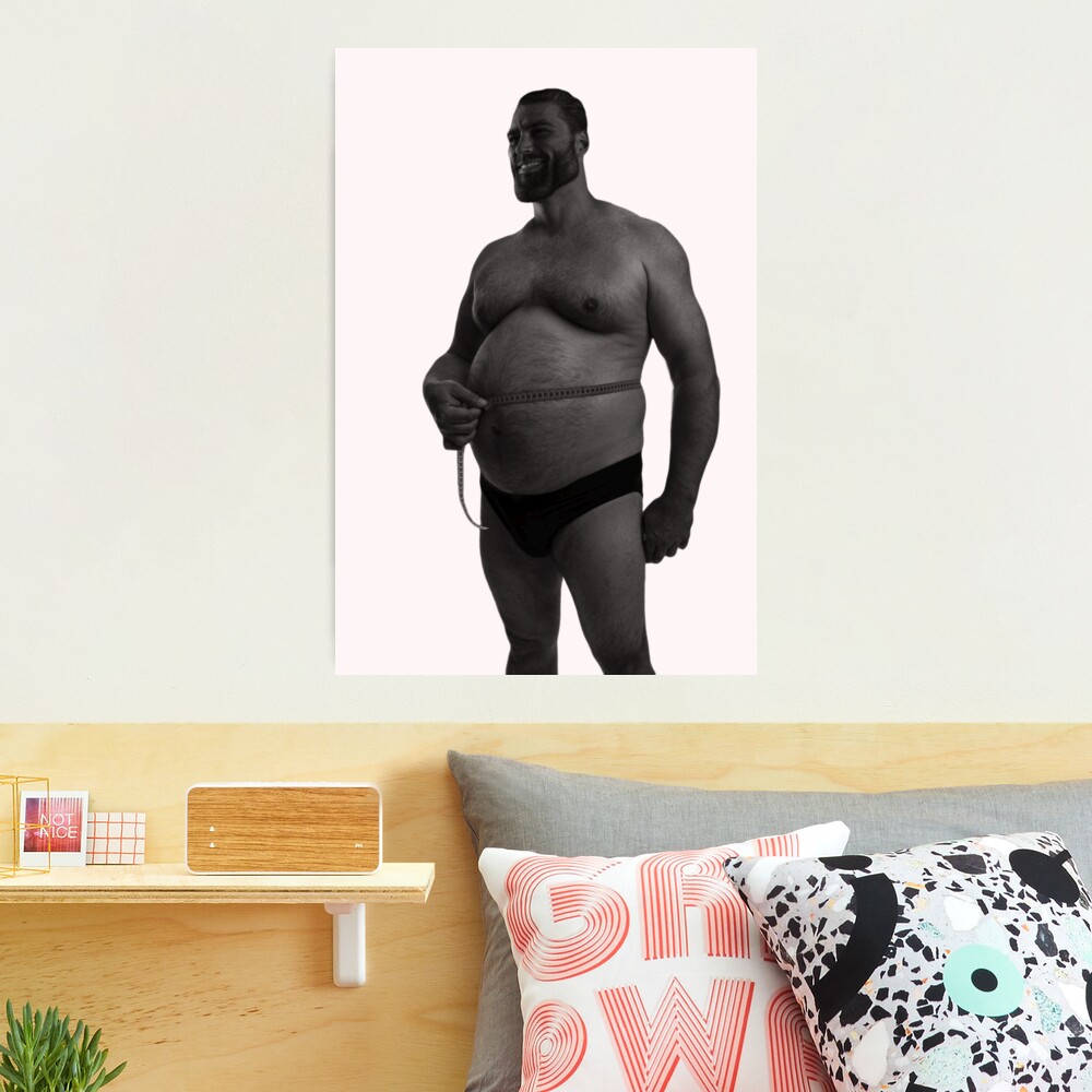 Fat Giga Chad | Photographic Print