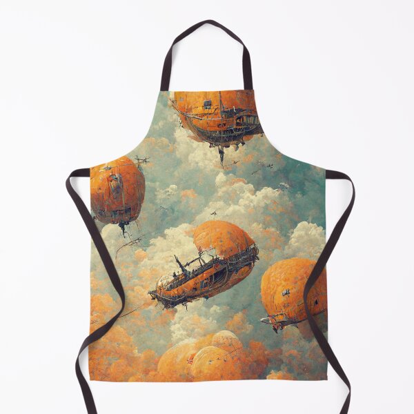Item preview, Flying zeppelins - steampunk airships designed and sold by ontano.