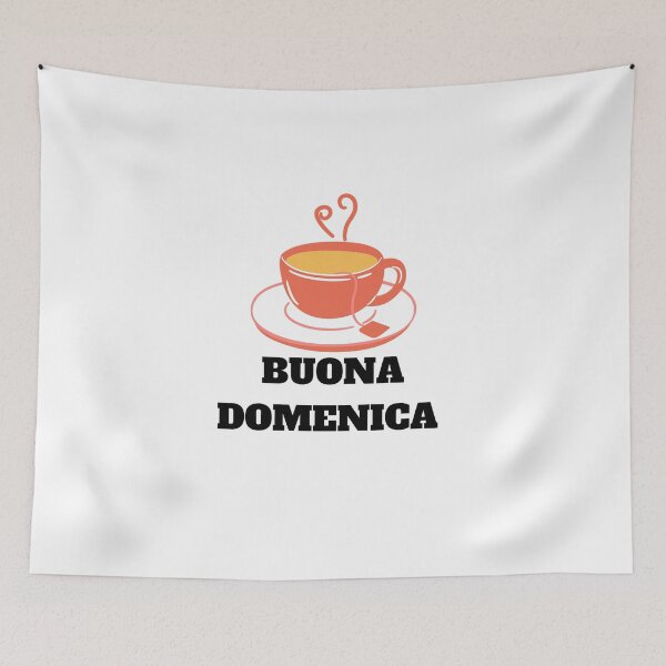 Item preview, Happy Sunday , Buona Domenica italian designed and sold by Yaatra.