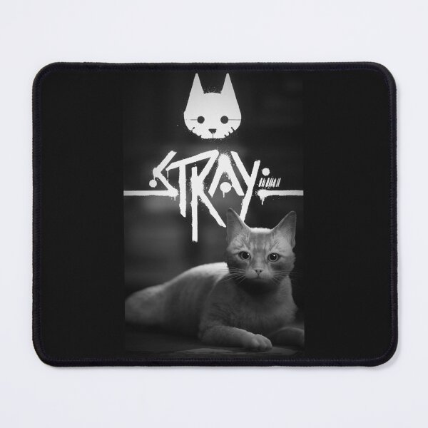 Item preview, Stray game black and white designed and sold by dornern.