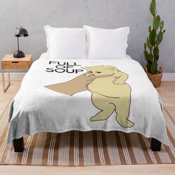 Item preview, Full of soup kitten meme designed and sold by ItsMemeMachine.
