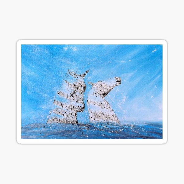 K2, the Water Kelpies Sticker