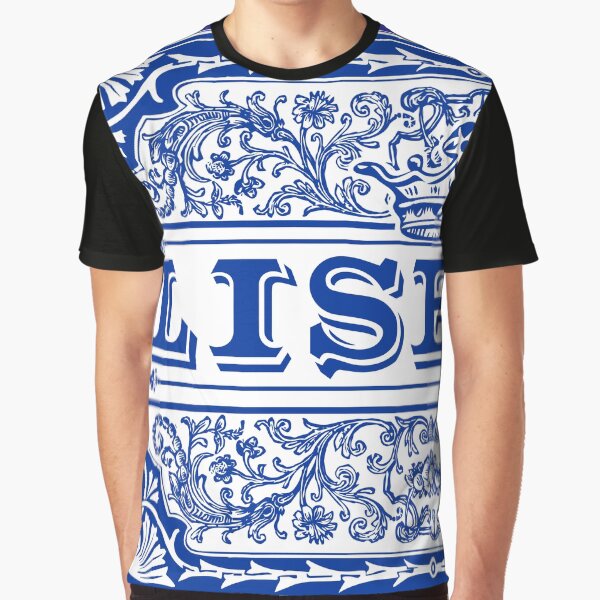 Azulejo Lisbon Azulejos Lisboa Graphic T-Shirt