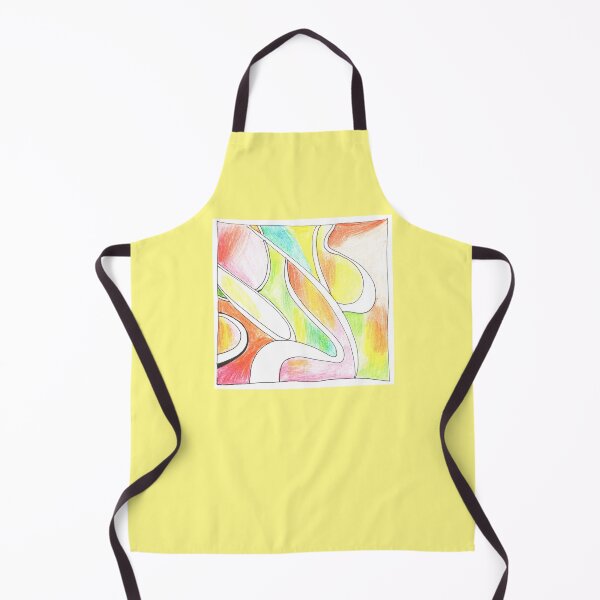 Item preview, Colored pencils abstract painting | hand drawn abstract designed and sold by lausn.